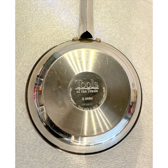 Tools of the Trade Fry Frying Pan Skillet 8” Stainless Steel HF10619 No Lid - Picture 6 of 11